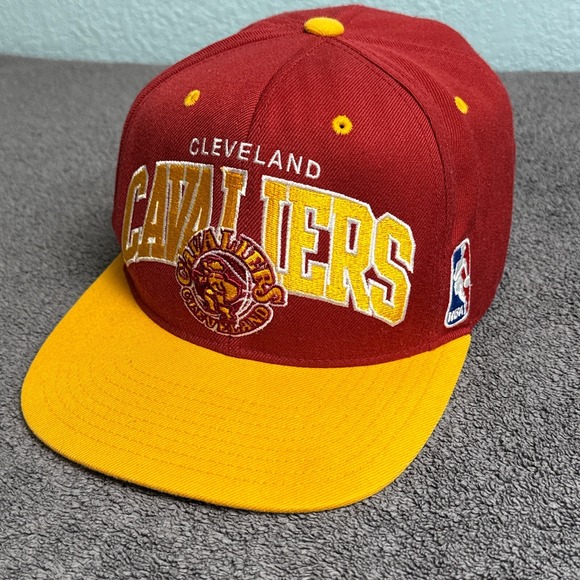 Vintage Cleveland Cavaliers Hat‎ Snapback Cap Mitchell Ness Basketball - Picture 1 of 9